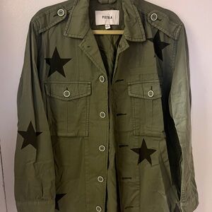 Pistola Green Utility Jacket